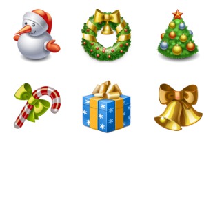 X-Mas 2009 icon sets preview