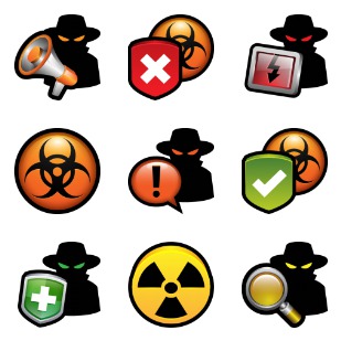 Malware icon sets preview