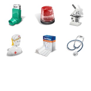 Super Vista Medical icon sets preview