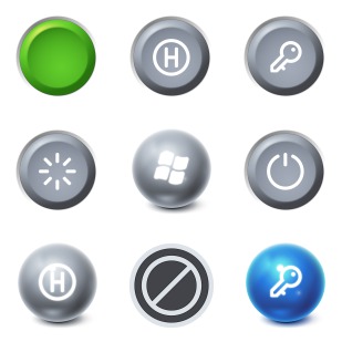 I Like Buttons 3C icon sets preview