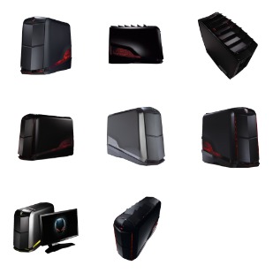 Alienware Aurora pack icon sets preview