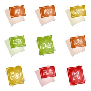 Blueprint Adobe icon sets preview