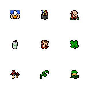 St. Patty's Kidcons icon sets preview