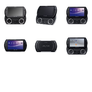 PSP Go Pack icon sets preview