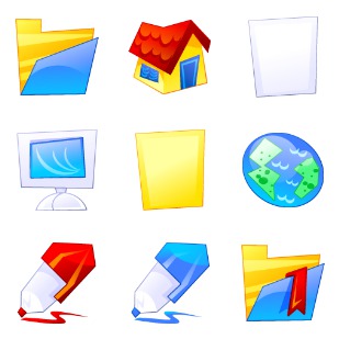 Cubist icon sets preview