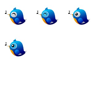 Twitter Birds icon sets preview