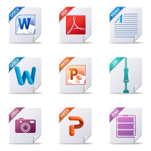 File Type icon sets preview