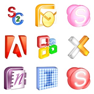 SoftDimension icon sets preview