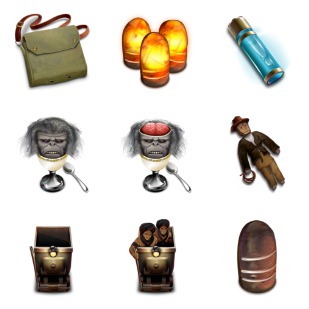 Indiana Jones And The Temple of Doom icon sets preview