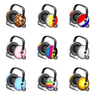 iTunes icon sets preview