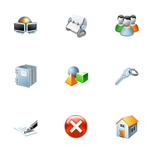 Software icon sets preview