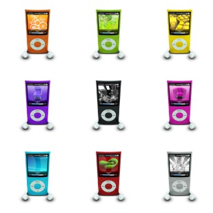 iPod Nano icon sets preview