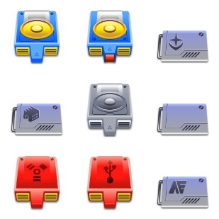 G-Unit icon sets preview