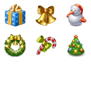 Xmas 2009 icon sets preview