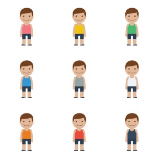 Little Boy icon sets preview