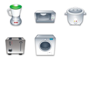 Electrical Appliances icon sets preview