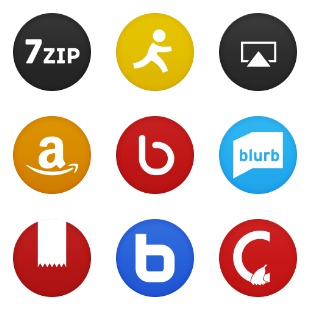 Circle Addon 1 icon sets preview