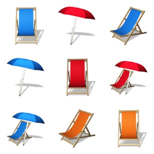 Summer Front Row icon sets preview