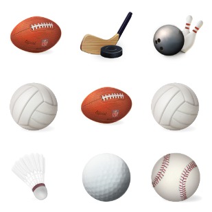 Sportset icon sets preview