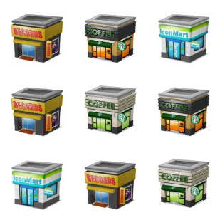 Shop icon sets preview