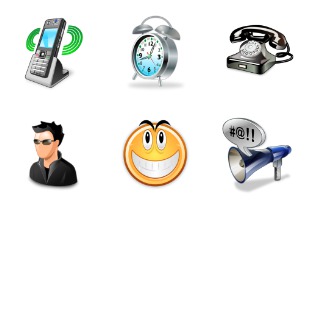 Real Vista Communications icon sets preview