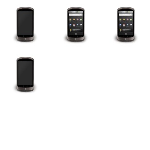 Google Nexus One icon sets preview