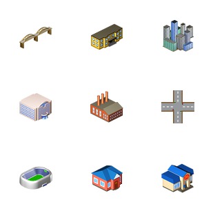 Standard City icon sets preview