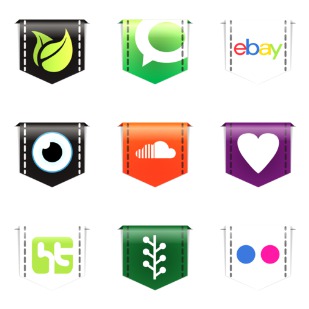 Ribbon icon sets preview