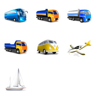 CEM TRANSPORT icon sets preview