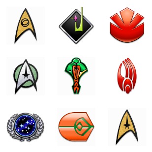 Trek Insignia icon sets preview