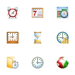 Perfect Time icon sets preview