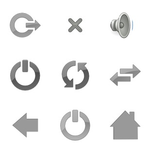 Minimal perception icon sets preview