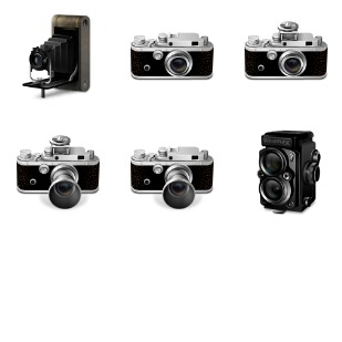 Classic Cameras icon sets preview