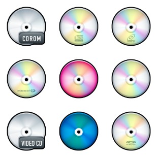 CD Stock icon sets preview