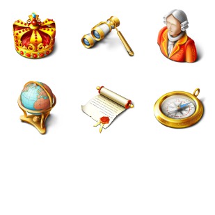 Royal icon sets preview