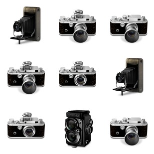 Classic Cameras icon sets preview