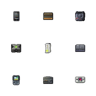 Antiseptic Videogame icon sets preview