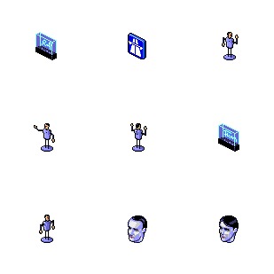 Computer World icon sets preview