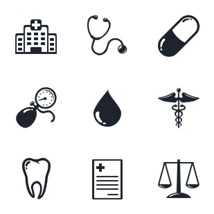 MedICO Medical icon sets preview