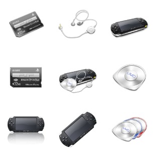 Playstation Portable icon sets preview