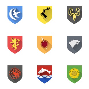 Game Of Thrones icon sets preview