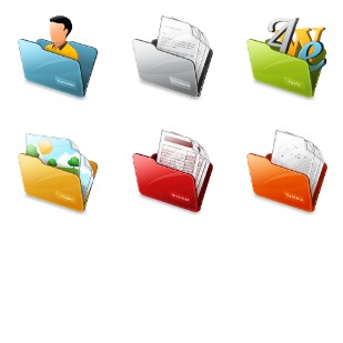 Folder icon sets preview