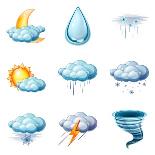 Large Weather icon sets preview