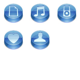 MY Fav Buttons icon sets preview