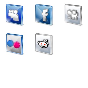 Social Part A icon sets preview