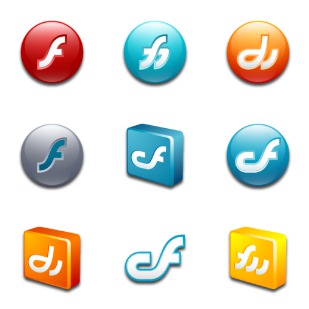 Macromedia icon sets preview