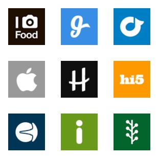 Modern Social Media icon sets preview