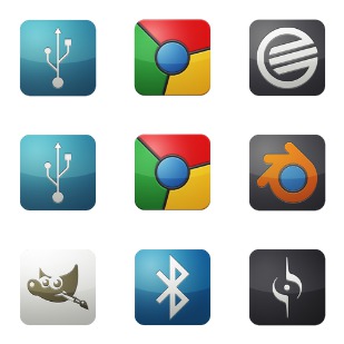 Flurry for Deviants icon sets preview