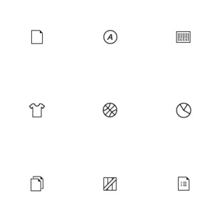 iOS Tab Bar icon sets preview