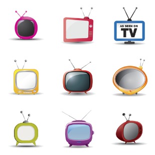 TV icon sets preview